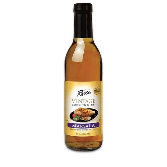 Reese Marsala Cooking Wine - Case of 6 - 12.7 Fl oz.