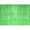 thumbnail image 1 of Ahgly Company Indoor Rectangle Abstract Emerald Green Contemporary Area Rugs, 7' x 9', 1 of 4