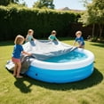 thumbnail image 5 of LXPAM Black Pool Cover UV for Summer, Super, 24 ft Above Ground Pools, 5 of 6
