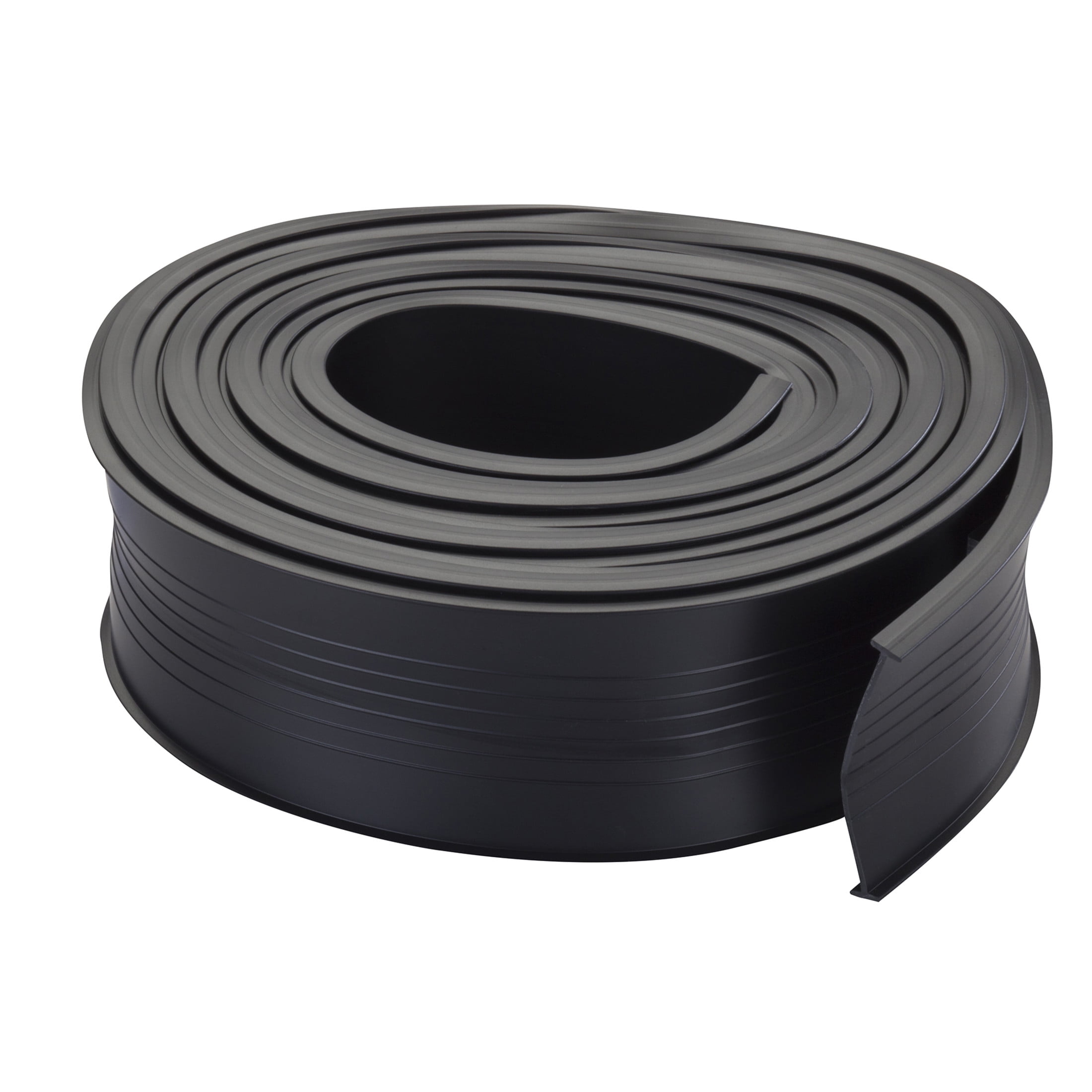M-D Building Products 09060 18 ft. Black Extra-strength Vinyl PLATINUM™/FLEX ALLOY® Replacement Garage Door Bottom Seal