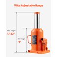 thumbnail image 3 of VEVOR Hydraulic Bottle Jack 50 Ton Manual High Lift Automotive Car Repair Shop, 3 of 9
