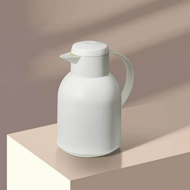 Tetera de Vidrio Aislante Portátil de Gran Capacidad para El Hogar, Oficina, Botella de Agua Abierta