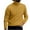 Yellow, variant on Rloper-Lop Mens Cable Knit Sweaters Casual Soft Pullover Sweaters Turtleneck Slim Fit Tops Long Sleeve Winter Thermal Jumper Shirts Dark Red XXL