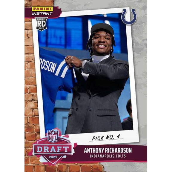 NFL 2023 Instant Draft Night Football    Anthony Richardson DN4 (Rookie Card)