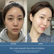 Admire My Skin Vitamin C Gua Sha Oil for Face - Organic Facial Oil for Glowing Skin with + Argan & Rosehip Oils - For a Dewy, Youthful Glow 1oz
