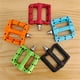 thumbnail image 5 of Sonducket Pack de 2 pedales de bicicleta a prueba de golpes Pedal de bicicleta 9/16 pulgadas sellado ciclismo montar soporte plataforma taco Ciclismo Verde, 5 of 6