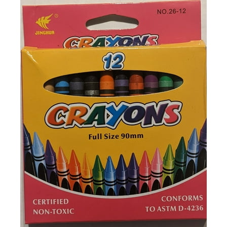 Crayons- Set of 12- Non-Toxic