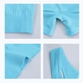 thumbnail image 7 of IWRICH Women's High Waist Workout Yoga Shorts Gym Seamless Cycling Scrunch Shorts Lifting Breathable Soft Comfy Activewear Mint Green XL, 7 of 7