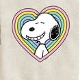 thumbnail image 3 of Peanuts - Snoopy Heart - Youth Crewneck Sweatshirt, 3 of 6