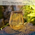 thumbnail image 3 of Lámpara Colgante Al Aire Libre, Linterna Solar Hecha A Mano Hermosa IP44 Impermeable Decorativa Para árbol Para Jardín, 3 of 7