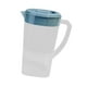 thumbnail image 4 of Jarra de agua/jugo para refrigerador, recipiente portátil para bebidas, garrafa de agua con Gris, 4 of 9