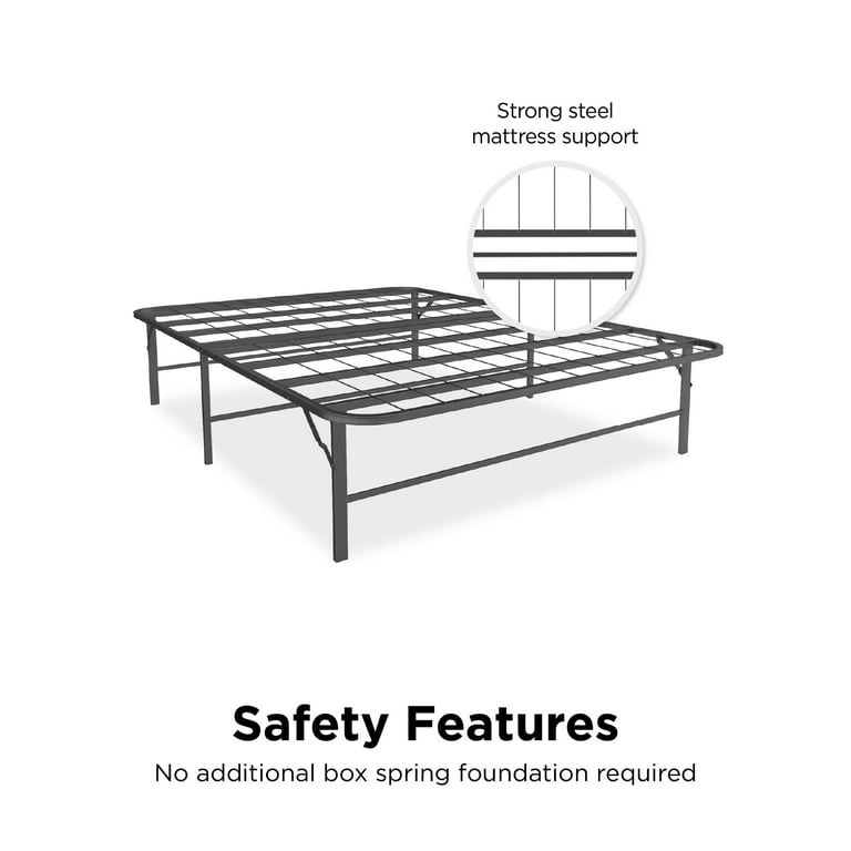Mainstays Metal Platform Bed Frame vlr.eng.br