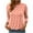 Orange, variant on T Shirts for Women Plus Size Crew Neck Tops Graphic Short Sleeve Pullover Cute Vacation Clothes Pink 2XL
