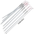thumbnail image 3 of Christmas Led Shower Rain Lights 10 Tubes Drop Icicle Snow Falling Drop Cascading Lights For Wedding Xmas New Year Party Tree Decoration,Incandescent String Lights, 3 of 8