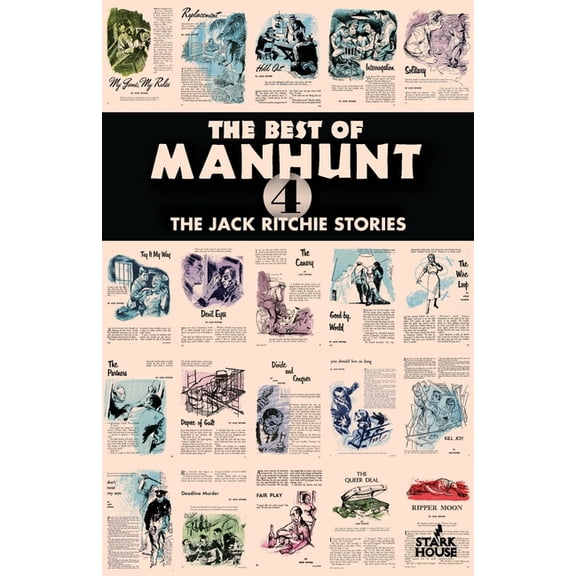 The Best of Manhunt 4: The Jack Ritchie Stories, (Paperback)