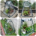 thumbnail image 3 of Portable PVC Warm Garden Tier Mini Household Plant Greenhouse Cover Transparent Winter Tent, 3 of 5