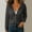 Gray women knitted cardigan a1, variant on thefmos Women's Fall Winter Knitted Cardigan Long Sleeve Button Down Hooded Drawstring Casual Coat Loose Fit Trendy Outerwear, Brown XL