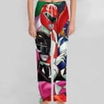 thumbnail image 5 of Power Rangers Pajamas Pants 3D Printing Wide Leg PJ Pant Loungewear Casual Comfy Sleepwear Lounge Pants for Men WomenL, 5 of 9