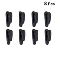 thumbnail image 2 of 8Pcs Car Small Hooks Self-Adhesive Hooks Instrument Desk Car Hanger Practical Hooks Black, 2 of 7