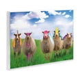 thumbnail image 4 of Stupell Industries Superhero Sheep in Field Animals & Insects Painting Unframed Art Print Wall Art, 15 x 10, 4 of 8