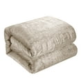 thumbnail image 3 of Grace Living Aashvi Crinkle Velvet 3pc Comforter Set - 2 Pillow Shams, 1 Comforter, 3 of 5