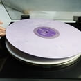 thumbnail image 5 of sdroceRyaM Alfombrilla acrílica para plato giratorio, alfombrilla acrílica de 12 pulgadas para reproductores de discos de vinilo LP, alfombrilla antiestática, reduce las vibraciones y mejora la clarid, 5 of 5
