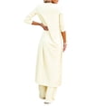thumbnail image 4 of Women Casual Homewear 3 Pieces Set Camisole Tank Tops & Long Cardigan & Wide Leg Pants, 4 of 5