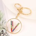 thumbnail image 2 of Letter Keychain,26 Letters A-Z Decorative Letter Keychain,Name Keychain for Women Girls Men Teenager Gift, 2 of 5