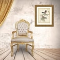 thumbnail image 3 of Vision Studio  26x32 Gold Ornate Wood Framed with Double Matting Museum Art Print Titled - Graceful Birds IV, 3 of 4