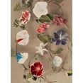 thumbnail image 2 of Kazumasa, Ogawa 12x14 Black Ornate Wood Framed with Double Matting Museum Art Print Titled - Group of Morning Glories, 2 of 4