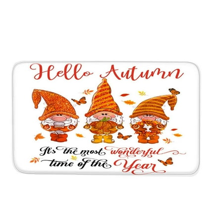 

Mittory Halloween Door Mat Cartoon Floor Mat Hallway Kitchen Foot Mat Soft Non-slip