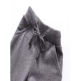 thumbnail image 4 of HAOTAGS Toddler Boys Pants, Solid Narrow-legged Elastic Casual Sports Pants Dark Gray 3 T, 4 of 8