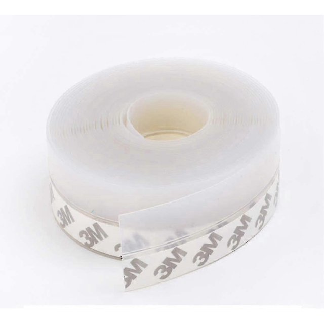 3m Transparent Silicone Sealing Strip, Door Bottom Sealing Strip Waterproof, Windproof And Dustproof Sealing Strip
