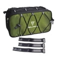 thumbnail image 3 of Bolsa para manillar de bicicleta Zulema profesional con cordón elástico Verde 4.3L, 3 of 8