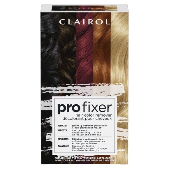 Clairol Pro Fixer, Décolorant Pour Cheveux, 1 trousse