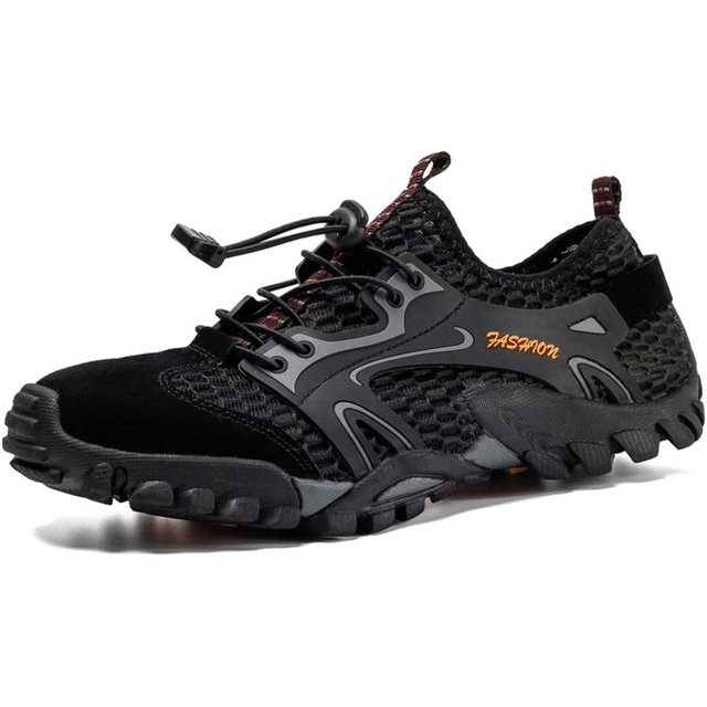Xishao Zapatillas de Senderismo Transpirables y ultradeslizantes para Hombres Zapatillas de Trekking Descalzas de Malla Zapatillas de Deporte al Aire Libre Ligeras de Secado rápido Xishao ropa