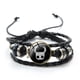 thumbnail image 2 of Hollow Knight Game Pulsera Juego Protagonista Figura De Dibujos Animados Imagen Cabujón De Vidrio Gema Multicapa Pulseras De Cuero Trenzadas Brazalete, 2 of 4