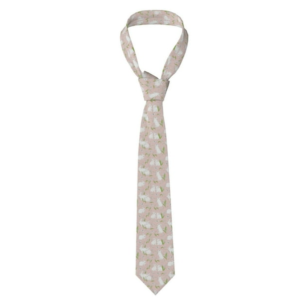 Balery Rabbit Corbata Clásica de Seda para Hombre, Corbata Tejida Jacquard, Corbatas Formales para Negocios y Bodas