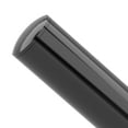 thumbnail image 3 of FORMUFIT F001IDC-BK-10 PVC Internal Domed End Cap, Furniture Grade, 1" Size, Black, 10-Pack, 3 of 3