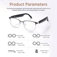 thumbnail image 2 of 2025 Unisex AI Translation Smart Glasses | 160+ Languages | Photochromic Lenses & HD Audio, 2 of 9