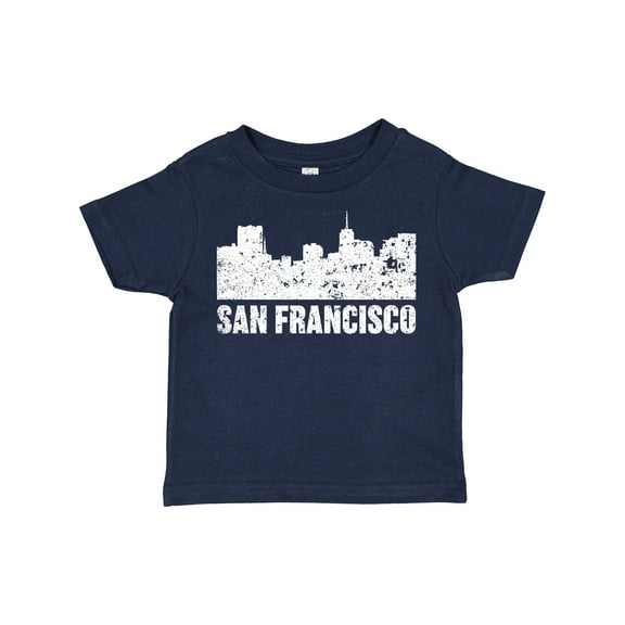 Inktastic San Francisco Skyline with Grunge Boys or Girls Toddler T-Shirt