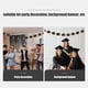 thumbnail image 4 of Gorro de graduación, guirnalda, cadena, felicitaciones, decoración de fiesta de graduación, sombrero colgante, pancarta con recortes, 4 of 5