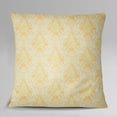 thumbnail image 7 of S4Sassy 2 Pcs Yellow Square Floral Damask Print Cotton Poplin Sofa Cushion Cover-12 x 12 Inches, 7 of 7