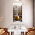thumbnail image 3 of Elephant Stock Morning Cup Of Coffee Wall Art - Vertical Multi Panel Canvas - Kitchen Wall Decor - Food And Drink Multi Panel - Gray And Brown Decor - 24" x 52", 3 of 8