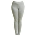 thumbnail image 1 of Gravity Threads Womens Cotton Plus Size Leggings - Heather Grey - X-Large, 1 of 1