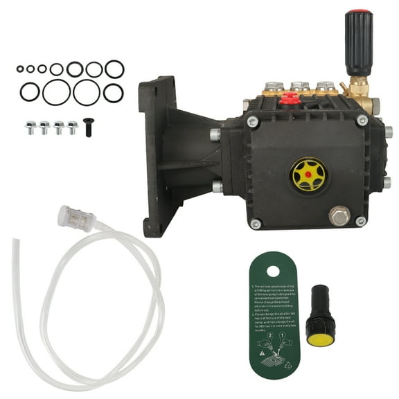 Pressure Washer Pump 3000 psi at 4 gpm, 9 hp at 3400 rpm 1'' Shaft