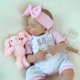 thumbnail image 4 of Muñeca Reborn KSBD Rosalie de 50 cm, vinilo completo con accesorios, 4 of 8