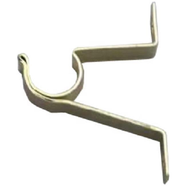 Newell Rubbermaid 5712B.063 0.56 in. Brass Cafe Rod Bracket Walmart
