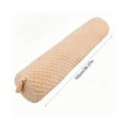 thumbnail image 2 of Minky Dots Long Cylindrical Body Pillow 39.4in, Side Sleeper Leg Support for Comfortable Sleep, 2 of 6