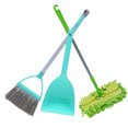 thumbnail image 4 of 3pcs Mini Cleaning Toy Set Baby Sweeping Small Flat Mop Broom and Dustpan, 4 of 8